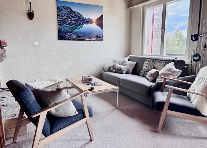 Lägenhet Jungfraujoch, In&out, Wengen, Valley View