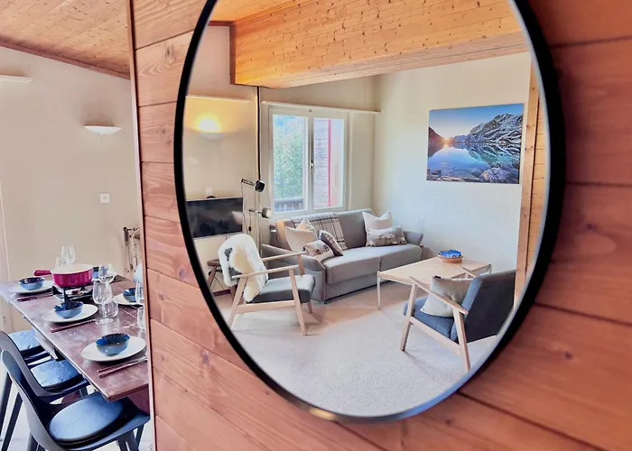 Lägenhet Jungfraujoch, In&out, Wengen, Valley View