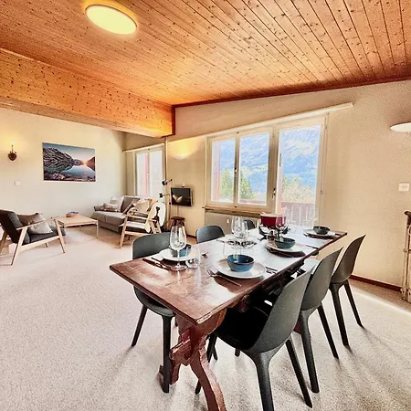 Apartamento Jungfraujoch, In&out, Wengen, Valley View *